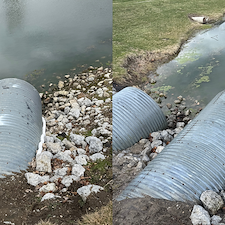 Graffiti-Removal-for-Drainage-Pipe-in-Local-Subdivision-Fort-Wayne-IN 0